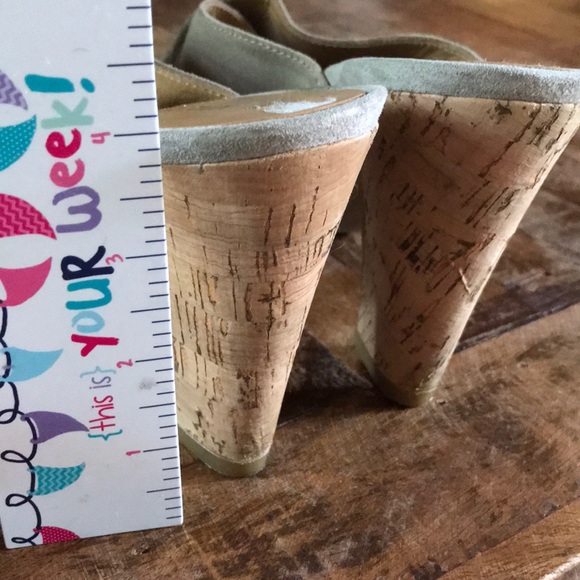 🍂🍁Nine West cork / suede 🍁🍂 - Picture 4 of 4